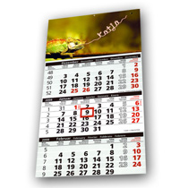 3-Monats-Wandkalender